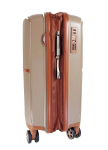 Kép Cestovní kufr Dielle S PP STRIPE 190-55-60 hnědá 38 L