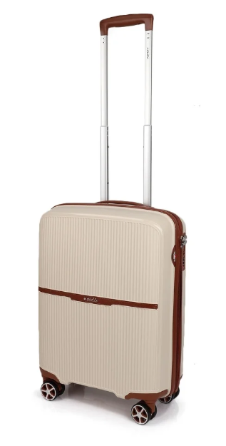 Kép Cestovní kufr Dielle S PP STRIPE 190-55-24 béžová 38 L