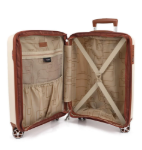 Kép Cestovní kufr Dielle S PP STRIPE 190-55-24 béžová 38 L