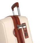 Kép Cestovní kufr Dielle S PP STRIPE 190-55-24 béžová 38 L