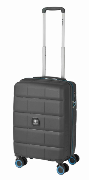 Kép Cestovní kufr Dielle squares 4W S 210-55-01 černá 31 L