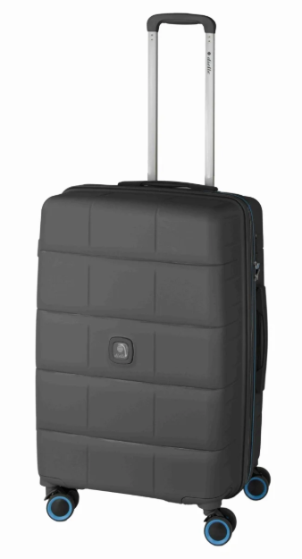 Kép Cestovní kufr Dielle squares 4W M 210-67-01 černá 70 L