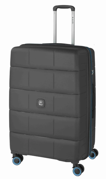 Kép Cestovní kufr Dielle squares 4W L 210-77-01 černá 110 L