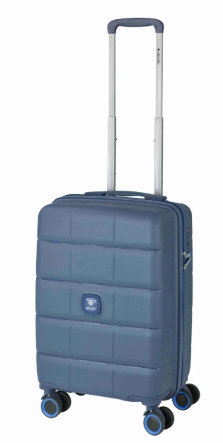 Kép Cestovní kufr Dielle squares 4W S 210-55-05 modrá 31 L