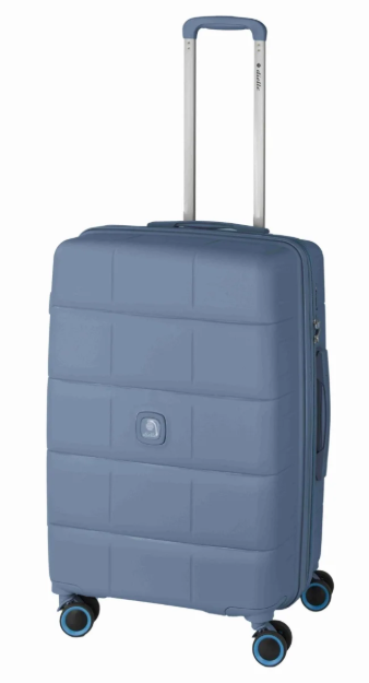 Kép Cestovní kufr Dielle squares 4W M 210-67-05 modrá 70 L