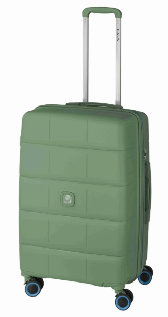 Kép Cestovní kufr Dielle squares 4W M 210-67-33 zelená 70 L