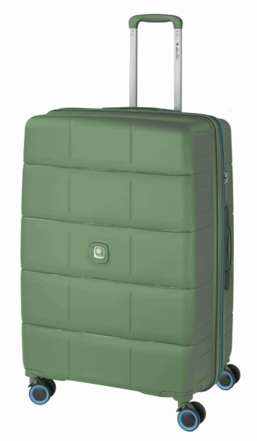 Kép Cestovní kufr Dielle squares 4W L 210-77-33 zelená 110 L