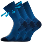 Kép VOXX Ponožky dětské slabé z merino OPTIMALIK s ionty stříbra TMAVĚ TYRKYSOVÉ (3 páry)