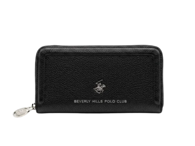 Kép Dámská peněženka Beverly Hills Polo Club zip BH-4204-01 černá