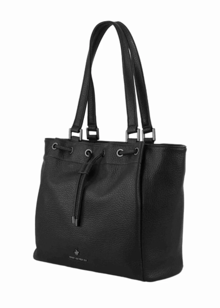 Kép Dámská kabelka Beverly Hills Polo Club BH-4290-01 černá 11,6 L
