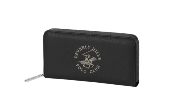Kép Dámská peněženka Beverly Hills Polo Club zip BH-4265-01 černá