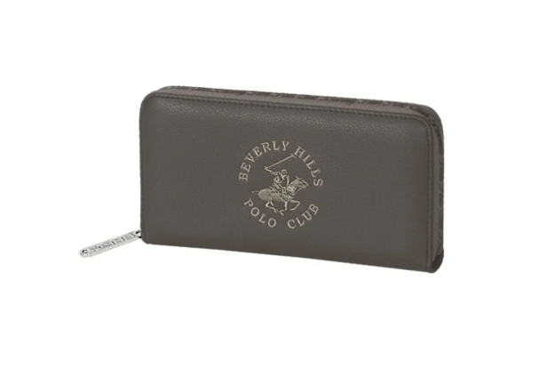 Kép Dámská peněženka Beverly Hills Polo Club zip BH-4265-23 antracitová