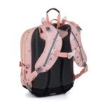 Kép Bagmaster ALFA 26 A školní tříkomorový batoh – veverka Oranžová 23 l