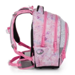 Kép Bagmaster BETA 26 B malý školní set pro prvňáčky – jednorožec Růžová 23 l
