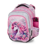 Kép Bagmaster BETA 26 B malý školní set pro prvňáčky – jednorožec Růžová 23 l