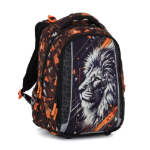 Kép Bagmaster VEGA 26 A školní batoh – lev Oranžová 22 l