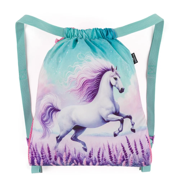 Kép Bagmaster SÁČEK LUMI 26 B školní na přezůvky / tělocvik – kůň Růžová 1,5 l