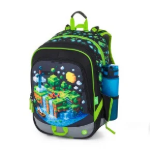 Kép Bagmaster ALFA 26 B malý školní set pro prvňáčky – kostičkový svět Vícebarevná 23 l