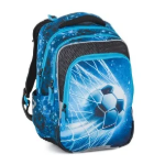 Kép Bagmaster BETA 26 C velký školní set pro prvňáčky – fotbal Modrá 23 l