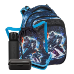 Kép Bagmaster BETA 26 D velký školní set pro prvňáčky – hokej Modrá 23 l
