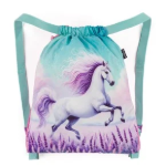 Kép Bagmaster LUMI 26 B velký školní set pro prvňáčky – kůň Modrá 23 l