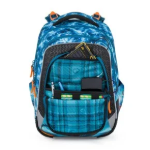 Kép Bagmaster LUMI 26 D velký školní set pro prvňáčky – drak Modrá 23 l