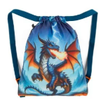 Kép Bagmaster LUMI 26 D velký školní set pro prvňáčky – drak Modrá 23 l