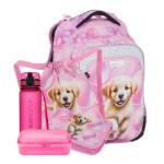 Kép Bagmaster LUMI 26 A velký školní set pro prvňáčky – pejsek Růžová 23 l