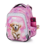 Kép Bagmaster LUMI 26 A velký školní set pro prvňáčky – pejsek Růžová 23 l