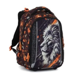 Kép Bagmaster VEGA 26 A velký školní set pro prvňáčky – lev Oranžová 22 l
