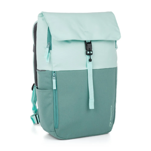 Kép Bagmaster SUNNY 25 B městský batoh – mint Zelená 32 l