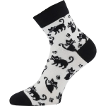 Kép LONKA Ponožky dámské letní LILA s bavlnou MIX B (3 páry)