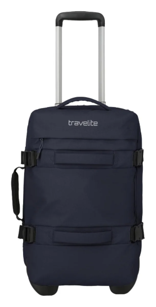 Kép Travelite Bolonia Wheeled Duffle S Navy 35 L
