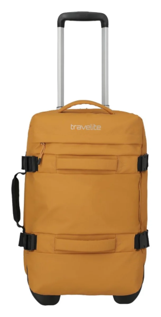 Kép Travelite Bolonia Wheeled Duffle S Yellow 35 L
