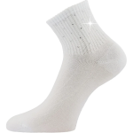 Kép LONKA Ponožky dámské elegantní FLITANA 04 s kamínky BÍLÉ (3 páry)