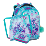 Kép Bagmaster VEGA 24 B malý školní set pro prvňáčky – páv Modrá 22 l