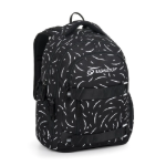 Kép Bagmaster NOMAD 25 A studentský batoh – černo-bílý Černá 30 l