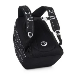 Kép Bagmaster NOMAD 25 A studentský batoh – černo-bílý Černá 30 l