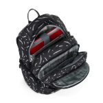 Kép Bagmaster NOMAD 25 A studentský batoh – černo-bílý Černá 30 l