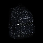 Kép Bagmaster NOMAD 25 A studentský batoh – černo-bílý Černá 30 l