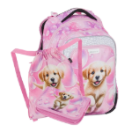 Kép Bagmaster LUMI 26 A malý školní set pro prvňáčky – pejsek Růžová 23 l