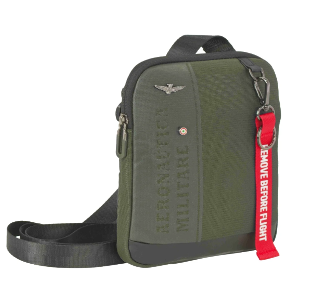 Kép Taška cross Aeronautica Militare Spitfire simple AM-601-33 zelená 2,3 L