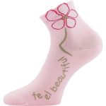 Kép LONKA Ponožky dámské FLEURA bavlněné MIX A (3 páry)