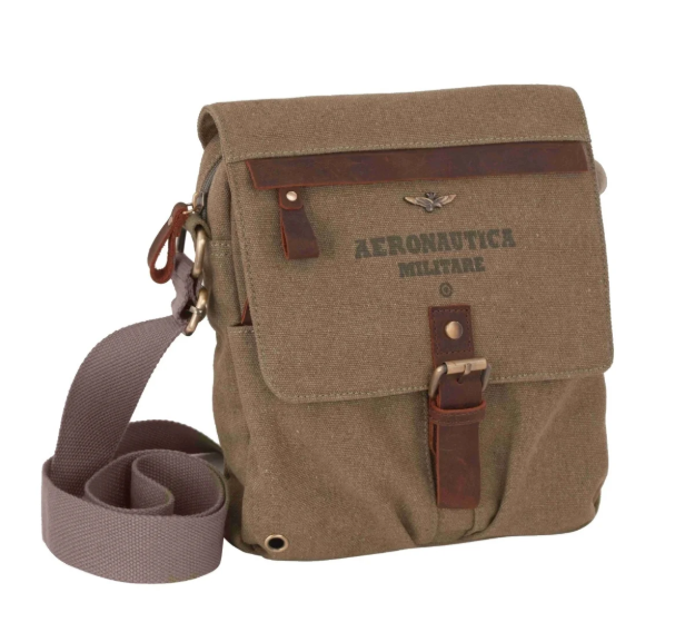 Kép Taška cross Aeronautica Militare Canvas L AM-611-25 hnědá 6 L