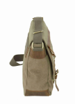 Kép Taška messenger Aeronautica Militare Canvas AM-612-33 khaki 13 L