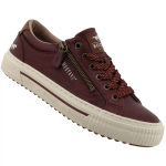 Kép Mustang 15M0112011 női tornacipő bordo