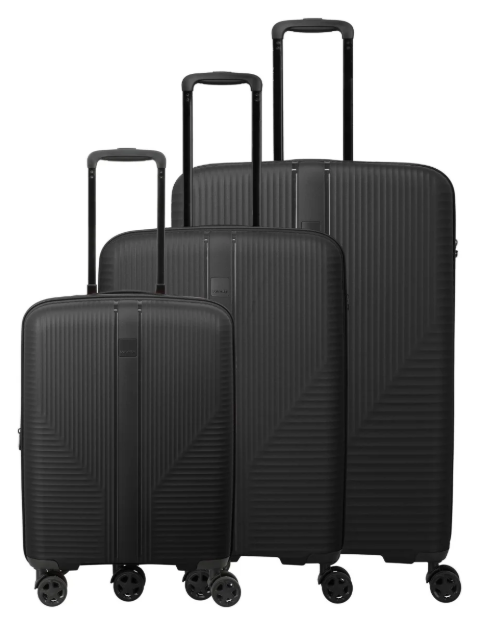 Kép Travelite Air Stripe S exp, M exp, L Black S: 40/47 l / M: 75/86 l / L: 104 L