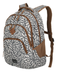 Kép Travelite Basics Backpack Print Off-White 22 L