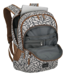 Kép Travelite Basics Backpack Print Off-White 22 L