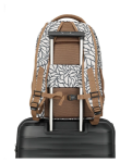 Kép Travelite Basics Backpack Print Off-White 22 L